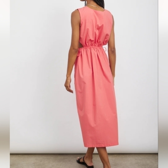 Rails Yvette Dress in Spiced Coral - Picture 3 of 14